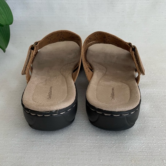 Croft & Barrow Paula Tan Slip On Sandals Woman’s 8M - Picture 9 of 13